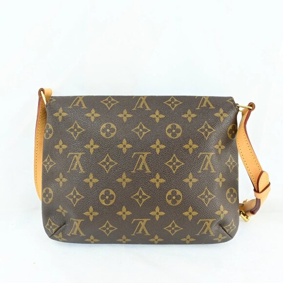 Authentic LOUIS VUITTON Monogram Musette Tango Short Strap Bag bsj710-112725 - Picture 2 of 16